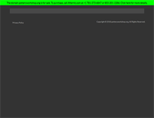 Tablet Screenshot of potteryworkshop.org