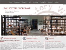 Tablet Screenshot of potteryworkshop.com.cn